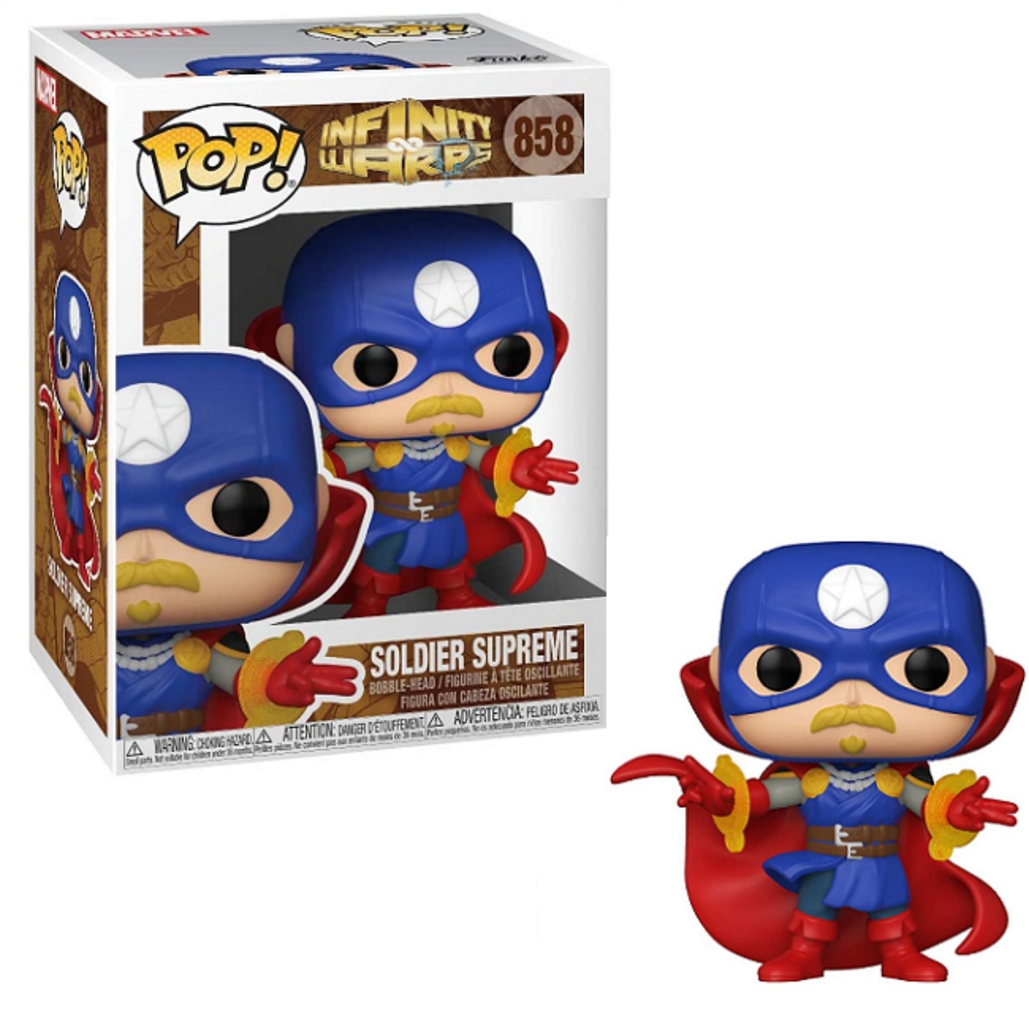 FUNKO POP Marvel Infinity Warps Soldier Supreme 858