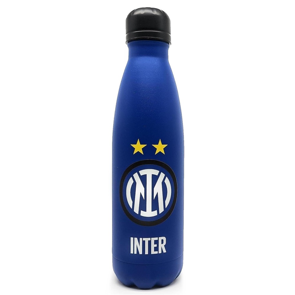 INTER Borraccia Bottiglia Termica 500 ml in Acciaio Seven® Ufficiale