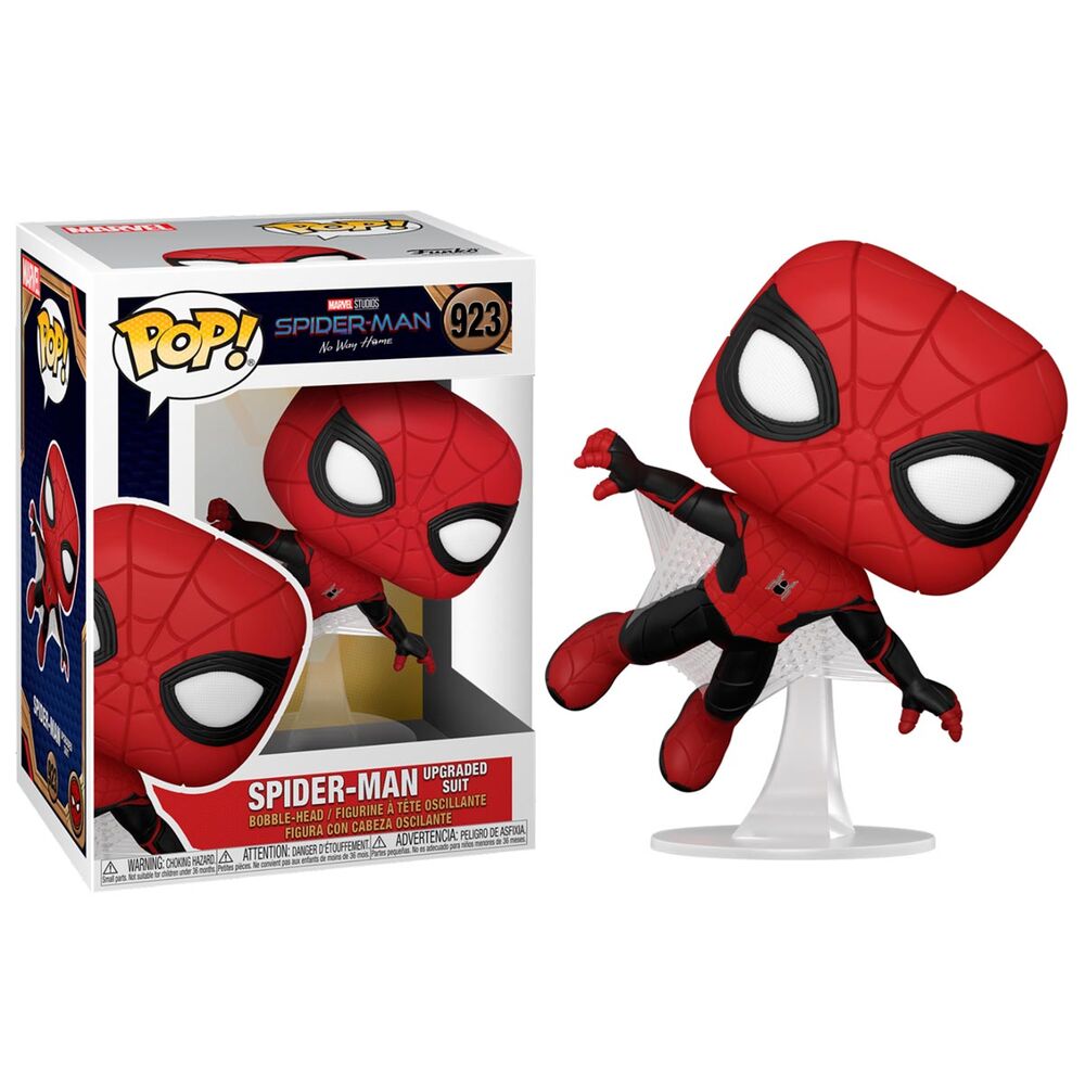 Funko POP!: Funko POP Marvel Spiderman No Way Home Spiderman Upgraded Suit