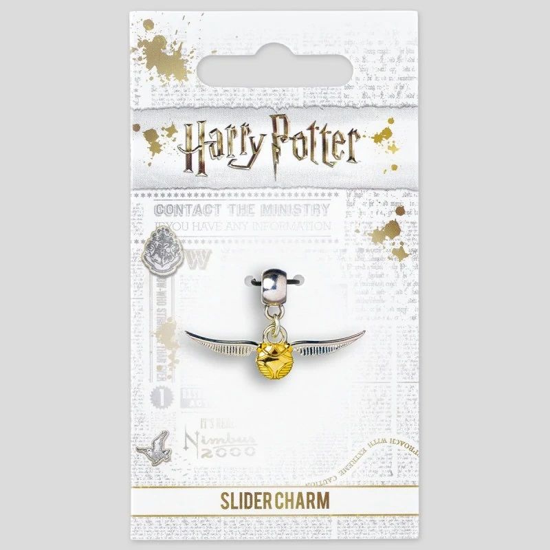 Collana del boccino d'oro placcato in argento di Harry Potter