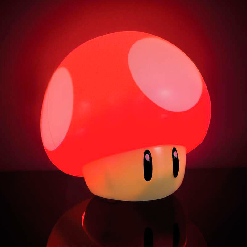 Lampade & Co.: Nintendo Super Mario lampada fungo con suono