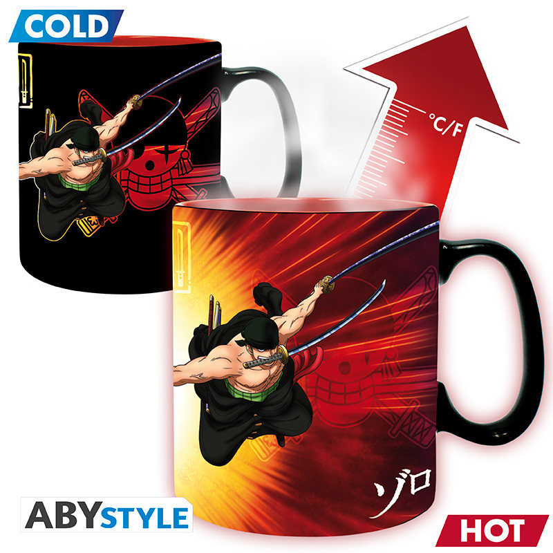 ONE PIECE Heat Change Zoro & Sanji tazza