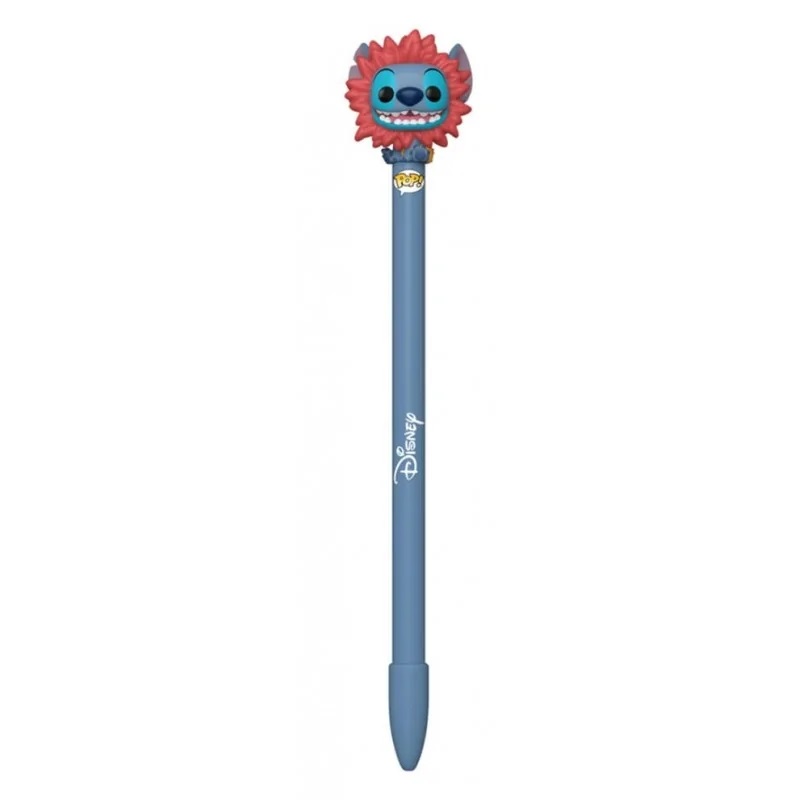 Biro con topper Lilo and Stitch - Stitch as Simba