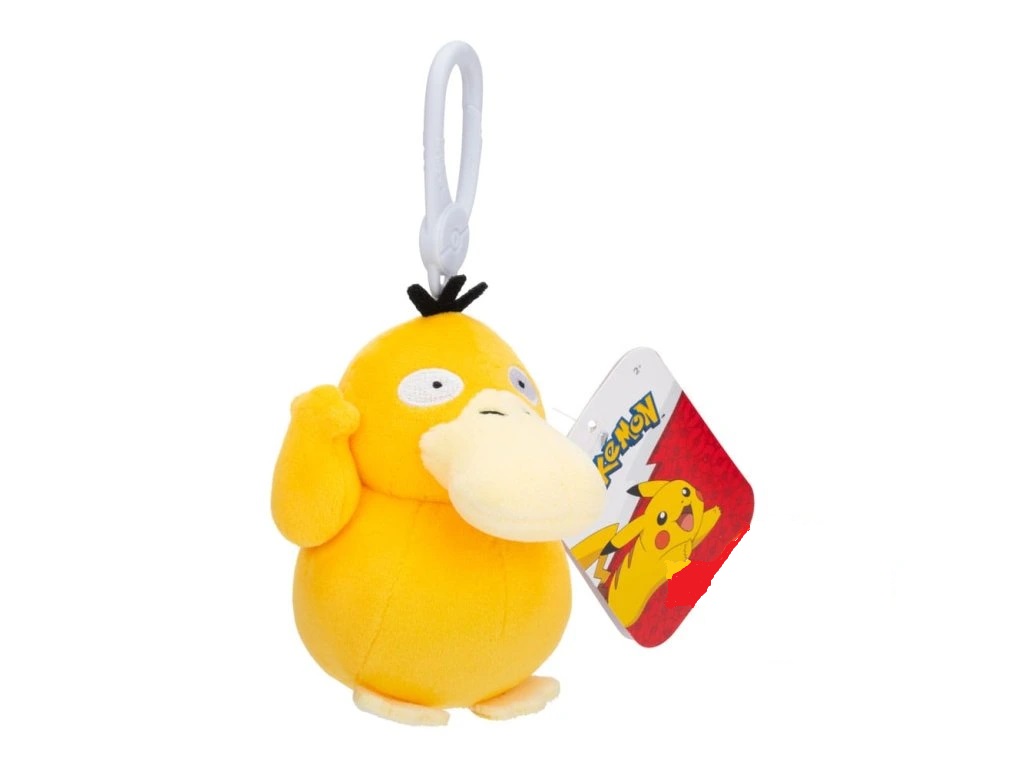 Pokemon Psyduck peluche con moschettone