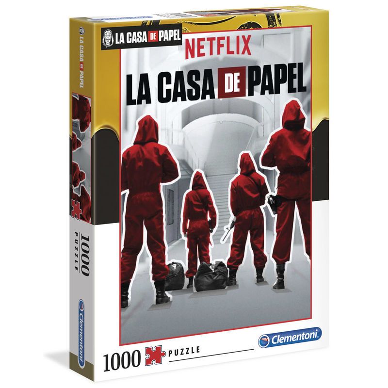 Regali & Gadget: La Casa di Carta maschera puzzle 1000pz