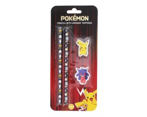 Scuola e Ufficio: POKEMON SET MATITE CON GOMME TOPPER